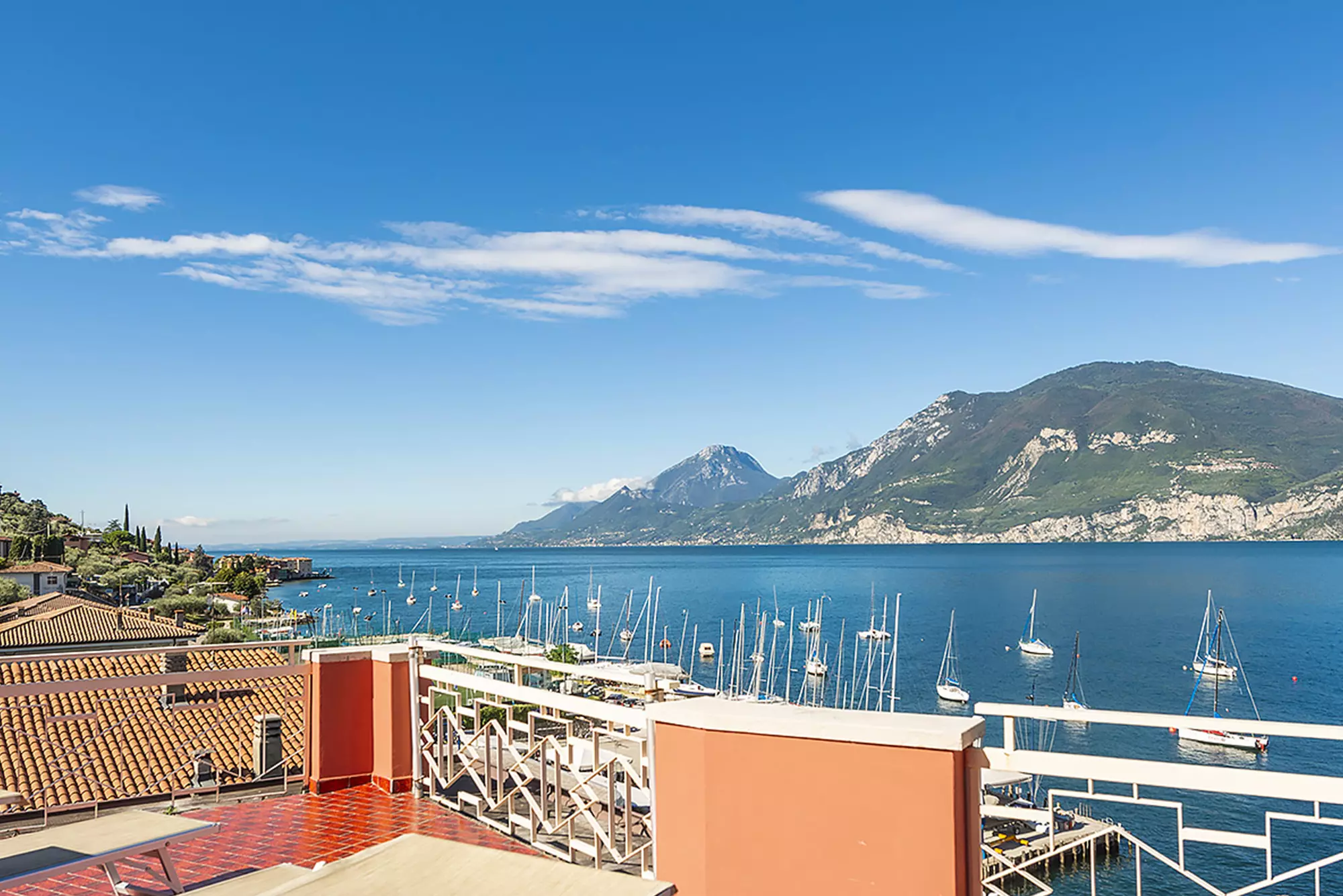 Panorama dall'hotel Firenze 3 stelle Lago di Garda